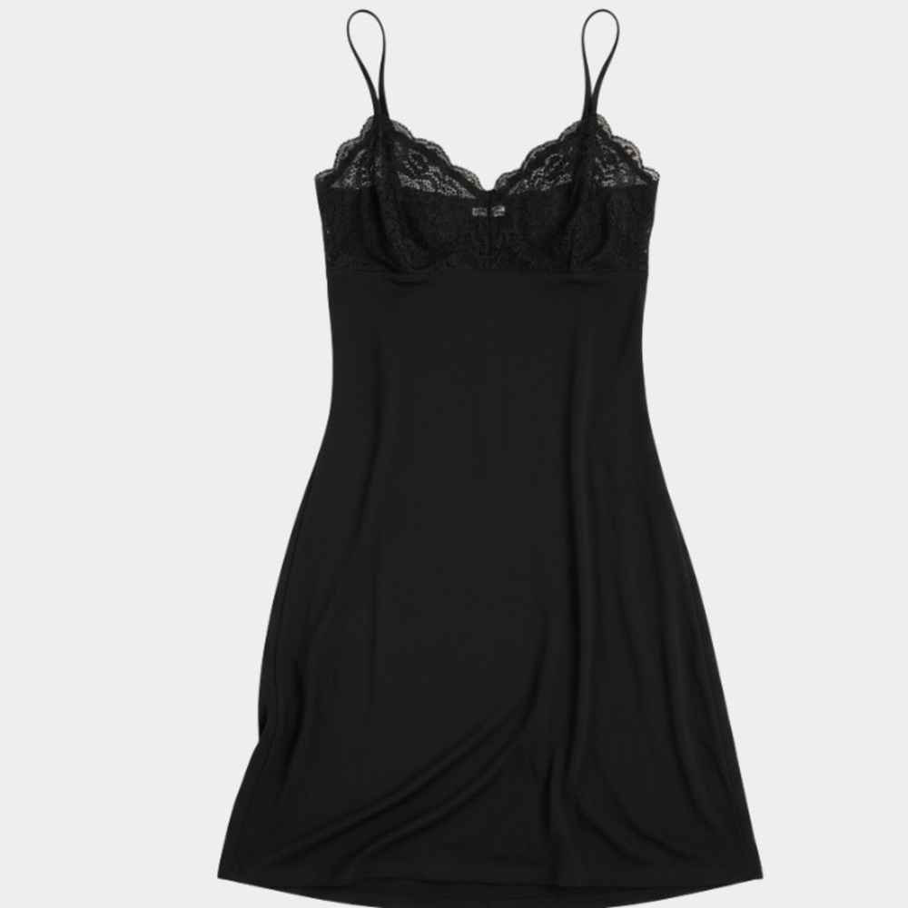 By Malene Birger Black Lace Midi Dress
